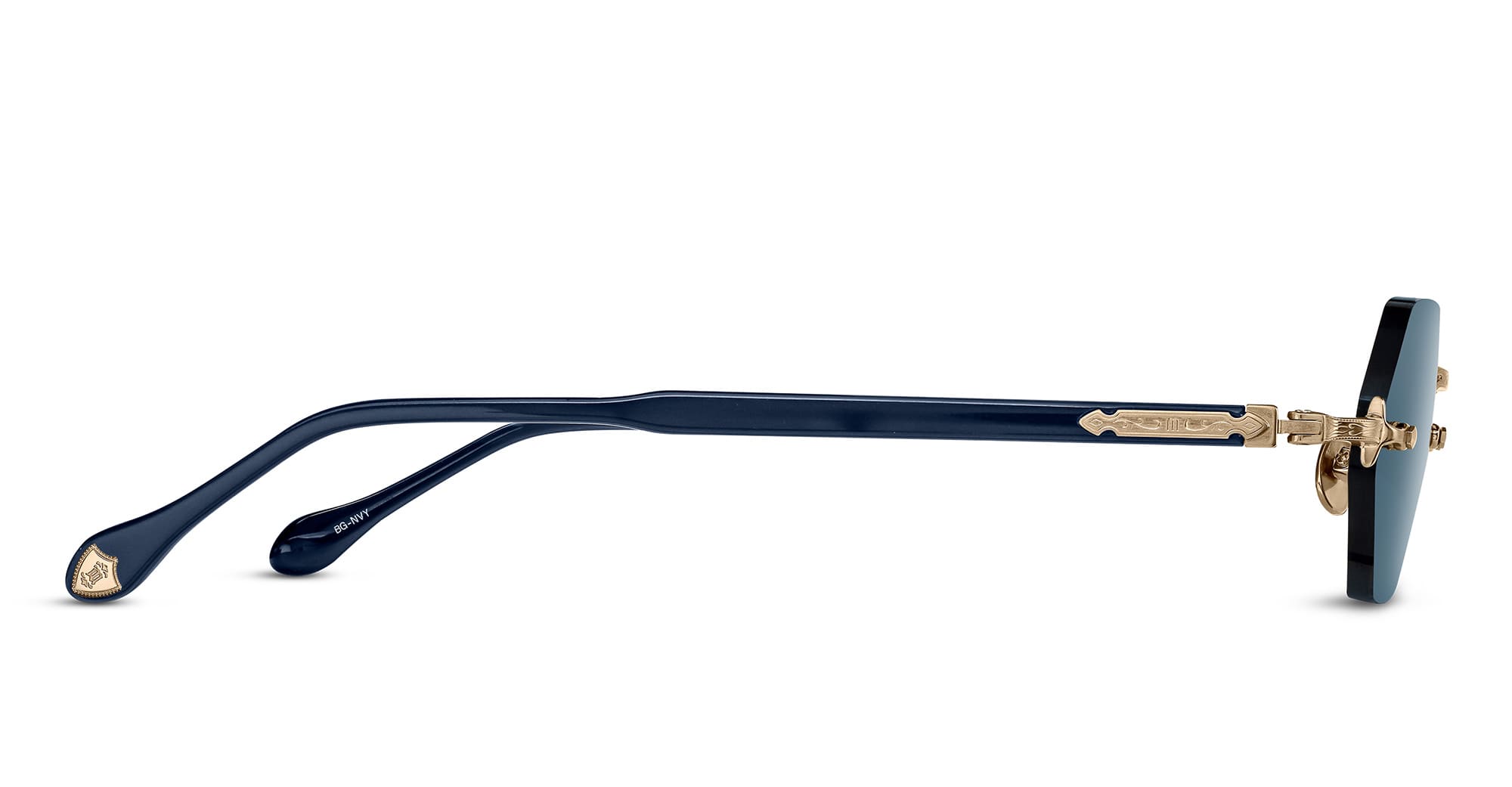 M5011.sg.bg-Nvy.50 Nd Acetate Sunglasses
