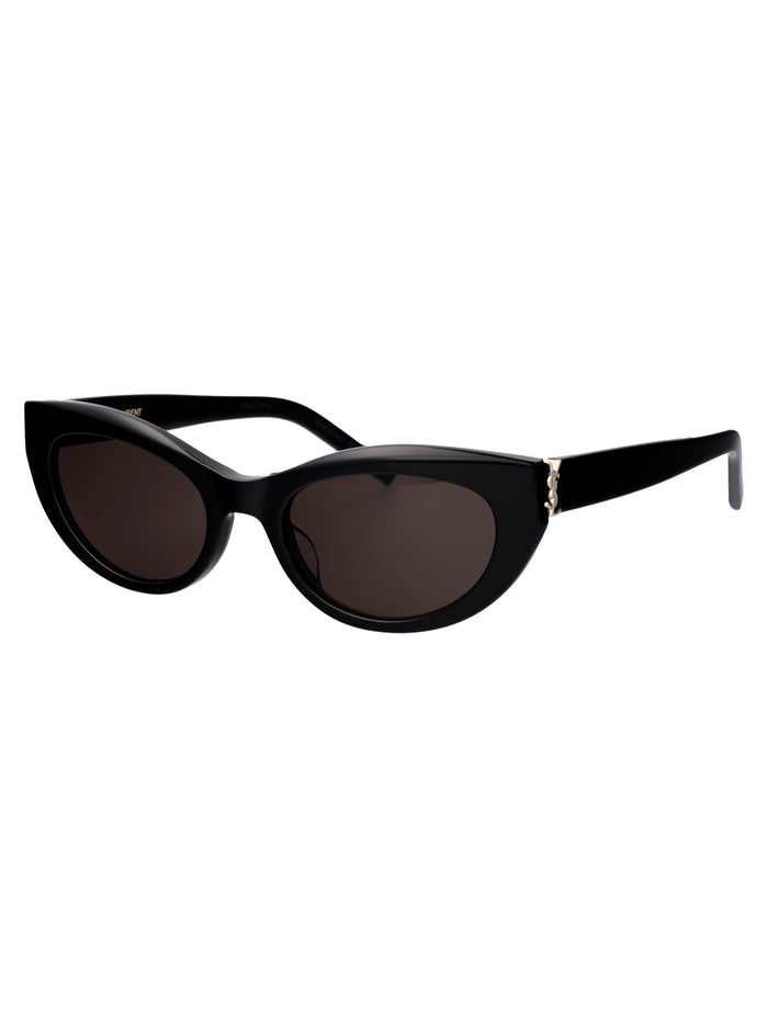 Sl M115 001 Black Acetate Sunglasses