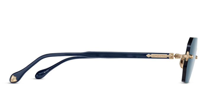M5010.sg.bg-Nvy.51 Nd Titanium Sunglasses