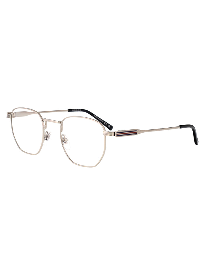 Gg1878o 003 Silver-silver-transparent Metal Optical