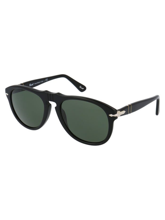 0po0649 95/31 Black Acetate Sunglasses
