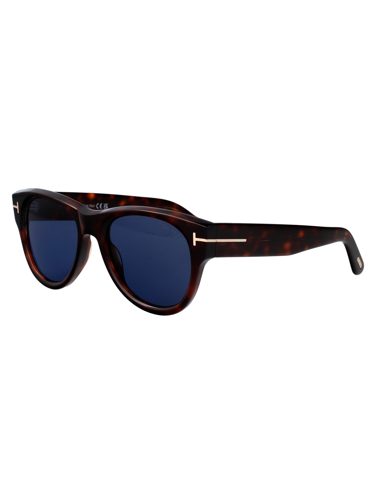 Ft1305 54v Avana Rossa / Blu Acetate Sunglasses