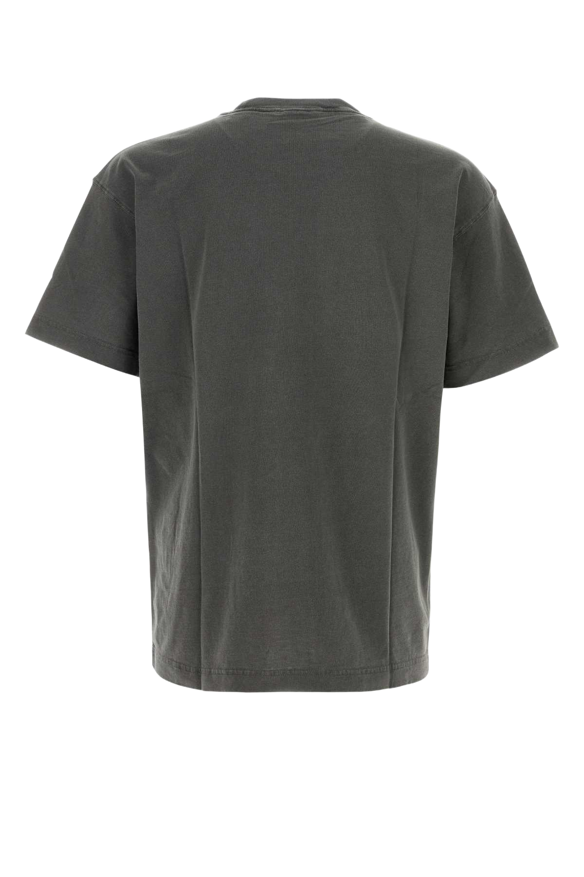 Slate Cotton Oversize S-S Nelson T-Shirt Blackgarmentdyed Exterior