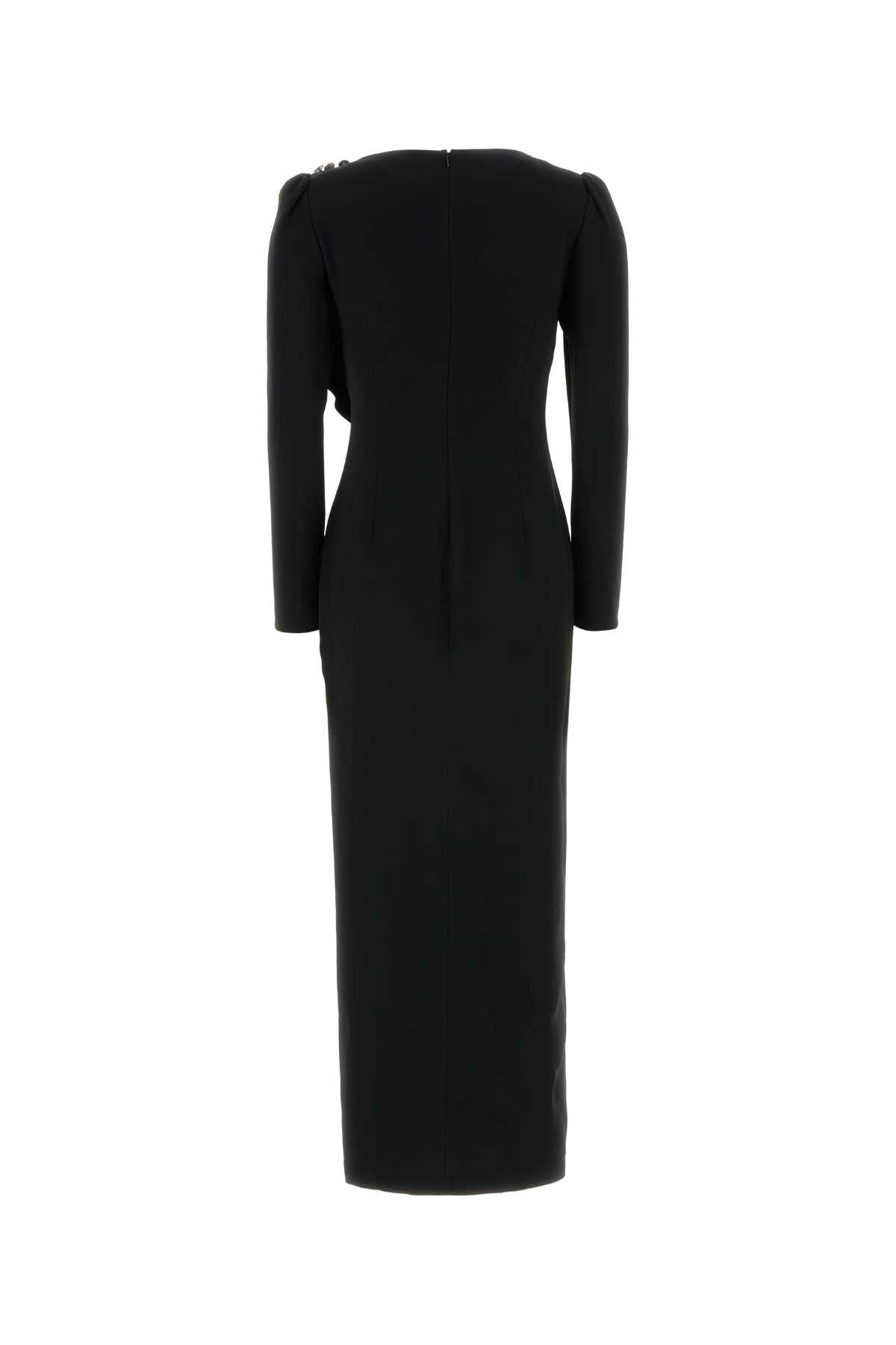 Black Cady Long Dress Abiti