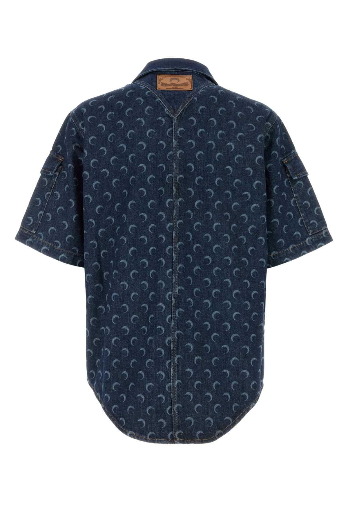 Bl80midnightblue Exterior: Recycled Cotton Camicie