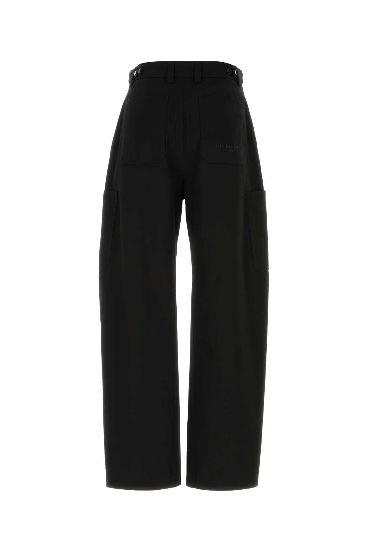 Bm51pn15xz 001 Black Exterior: Cotton Pantaloni