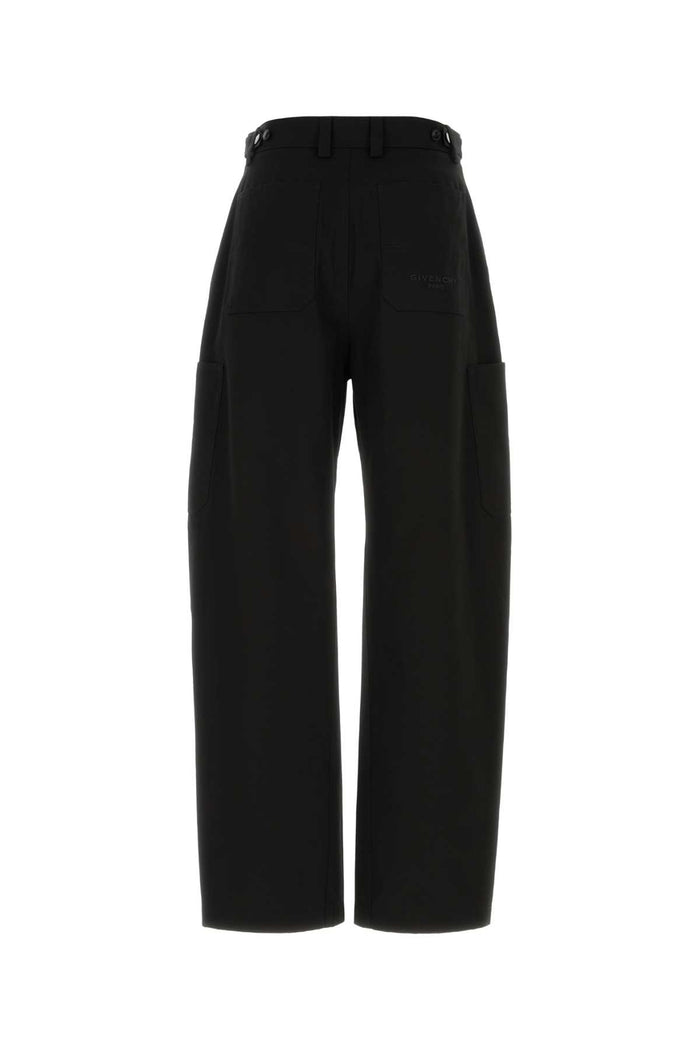 Bm51pn15xz 001 Black Exterior: Cotton Pantaloni