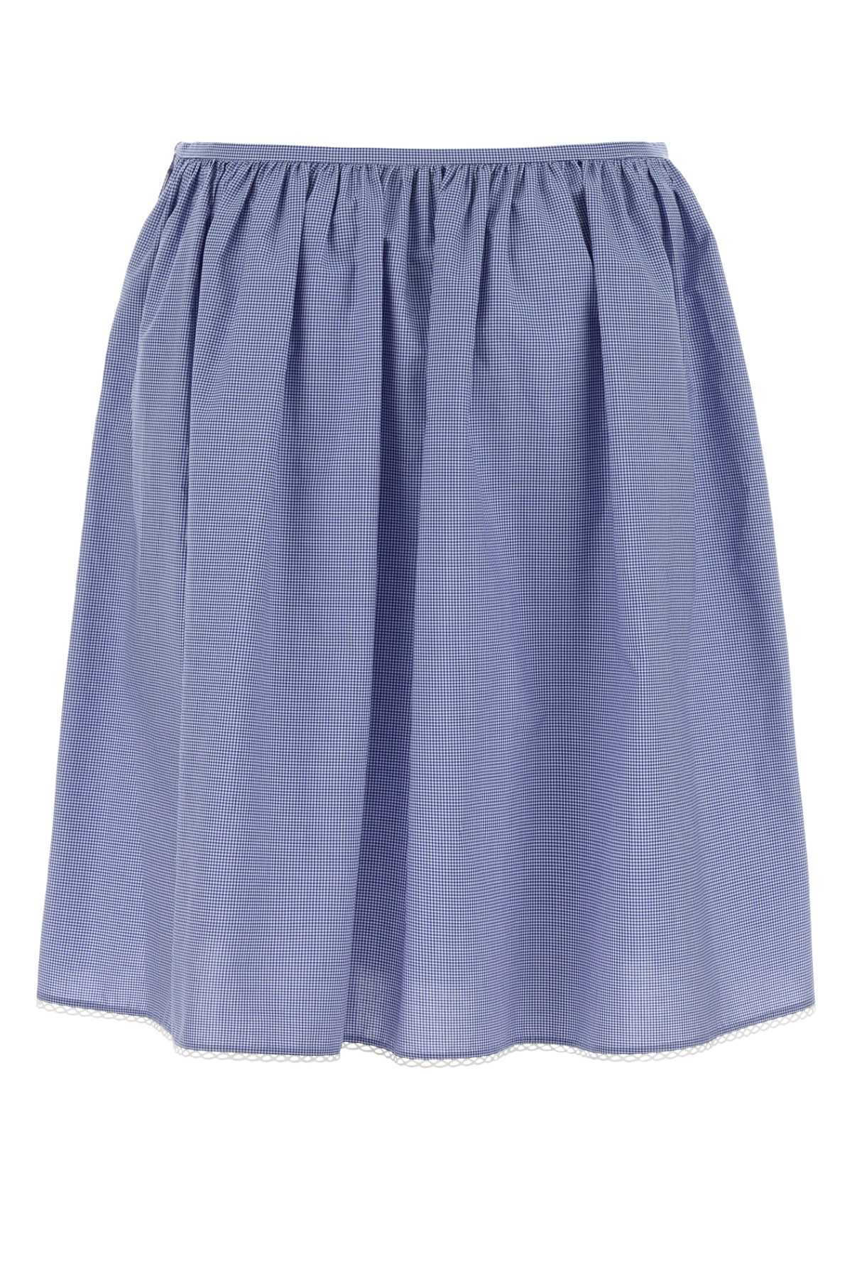 Biancoazzurro Exterior: Cotton Gonne
