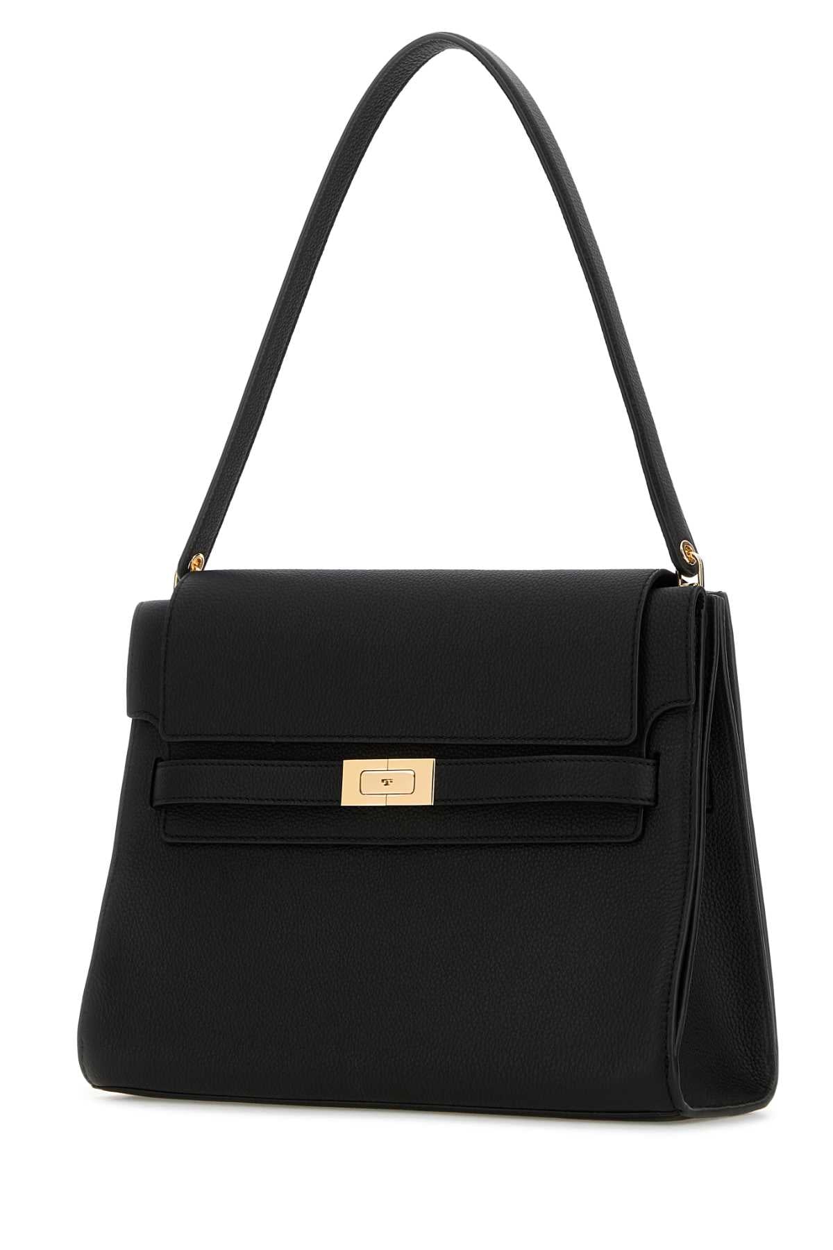 Black Leather Large Lee Radziwill Shoulder Bag 001 Borse A Mano