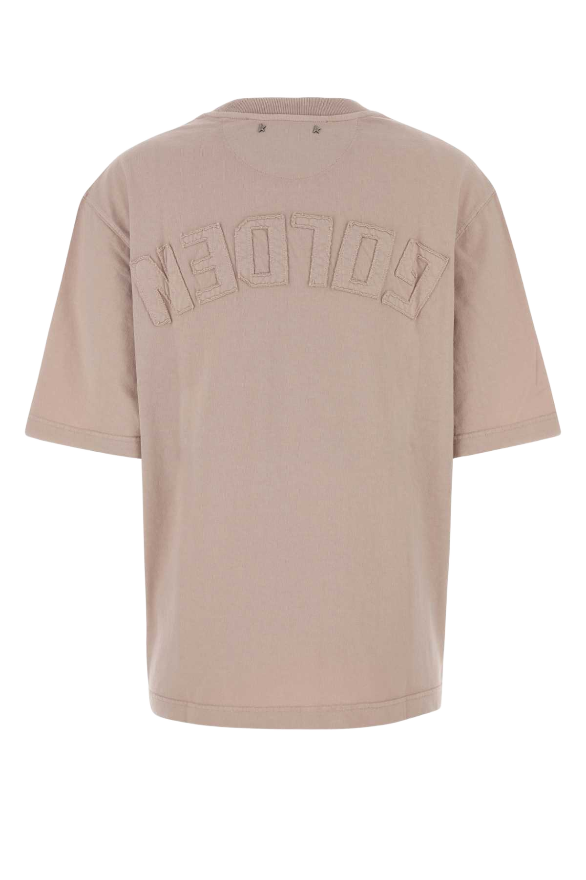 Pink Cotton T-Shirt Shadowgray Exterior