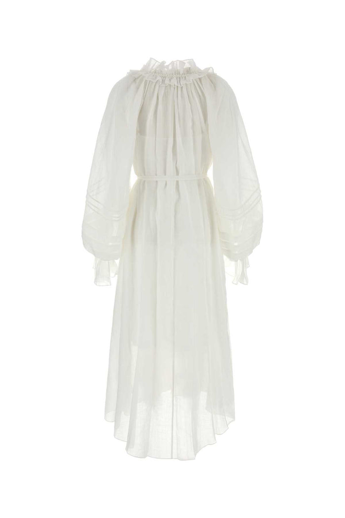 Ivory Ramie Abiti