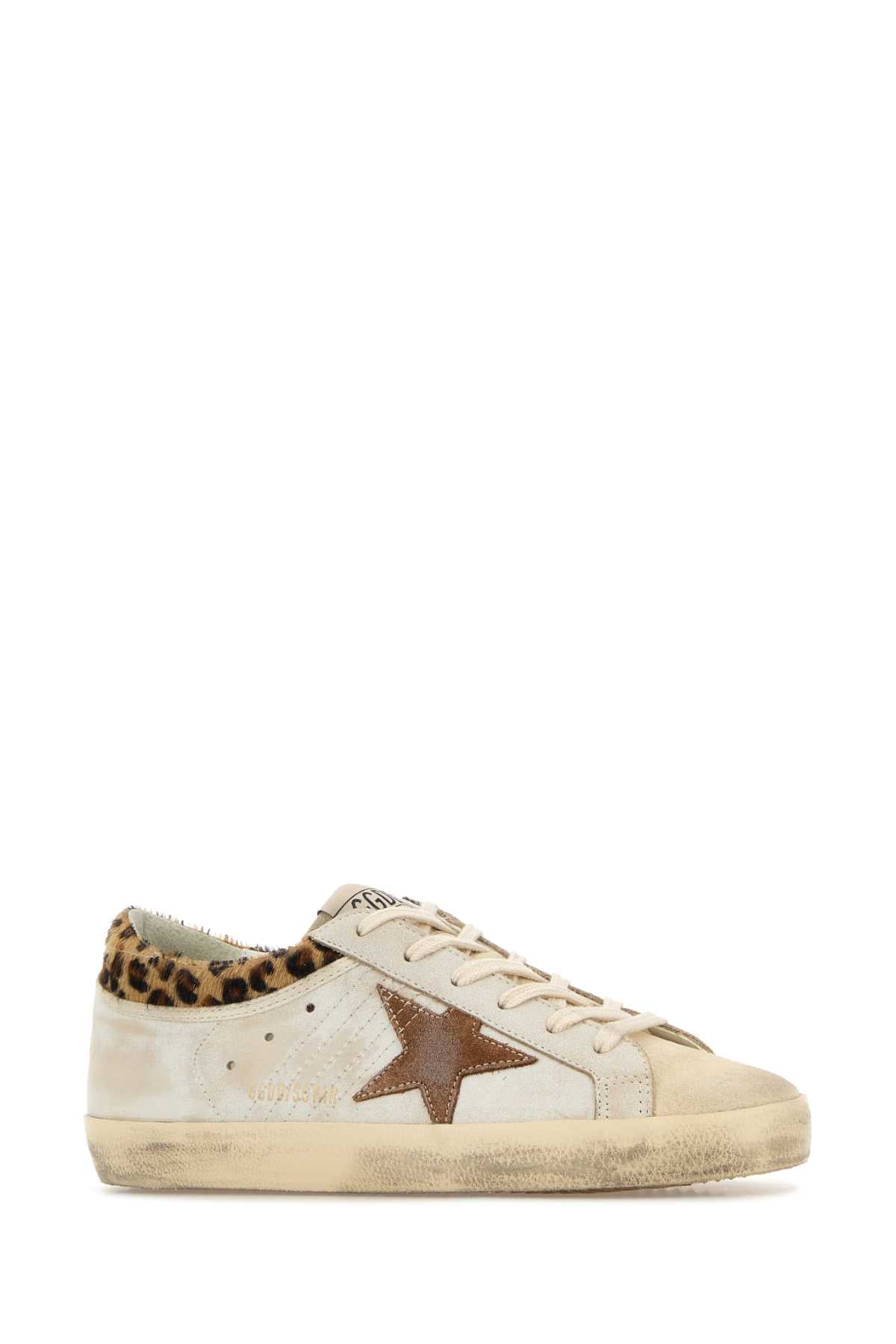 Whitebeigeseedpearlbeigebrownleobrickred Sneaker