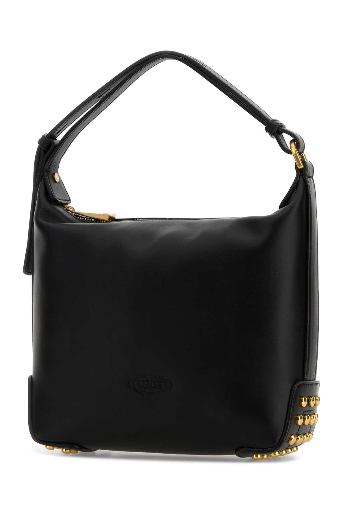 Black Leather Shoulder Bag Nero Borse A Mano