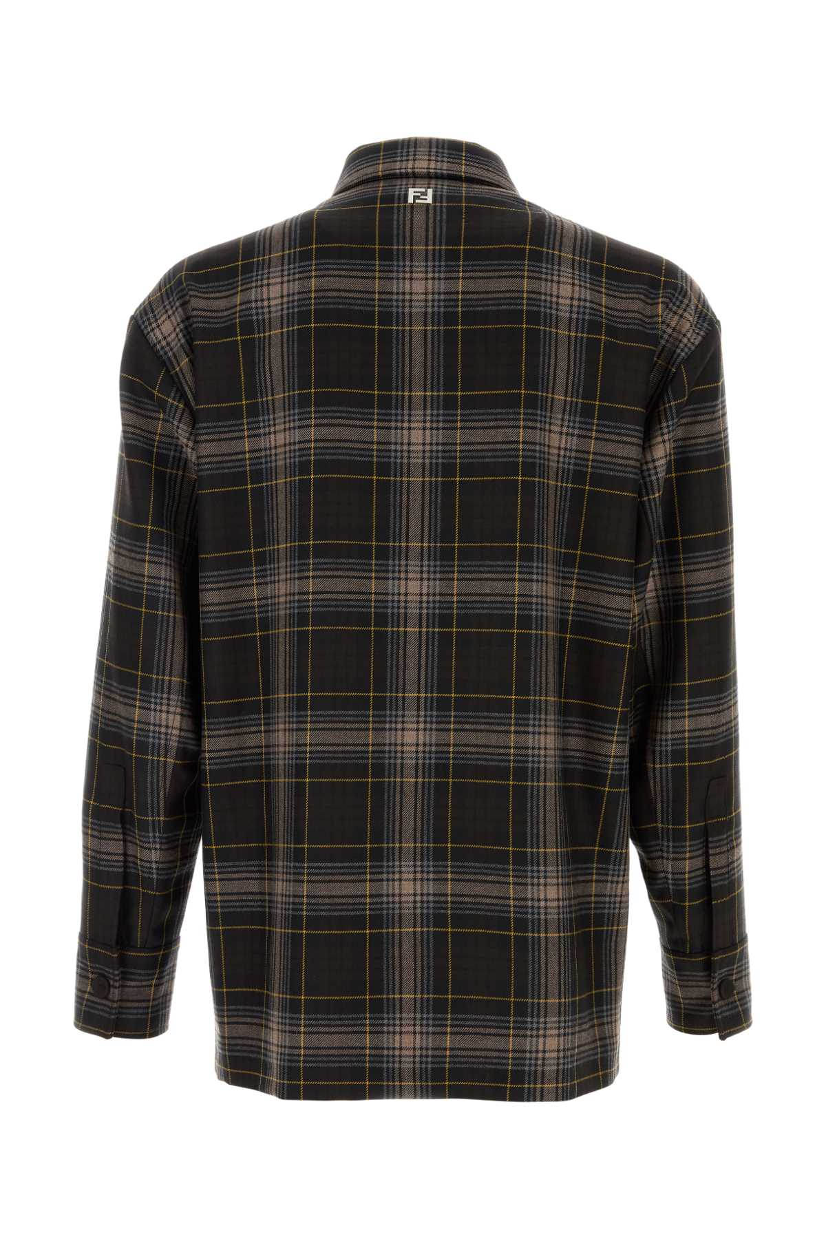 Fw1307atee F1r0a Check Exterior: Wool Camicie
