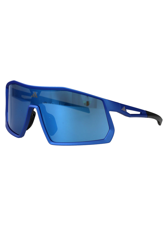 Sp0123 Blu Op / Specchiato Injected Sunglasses