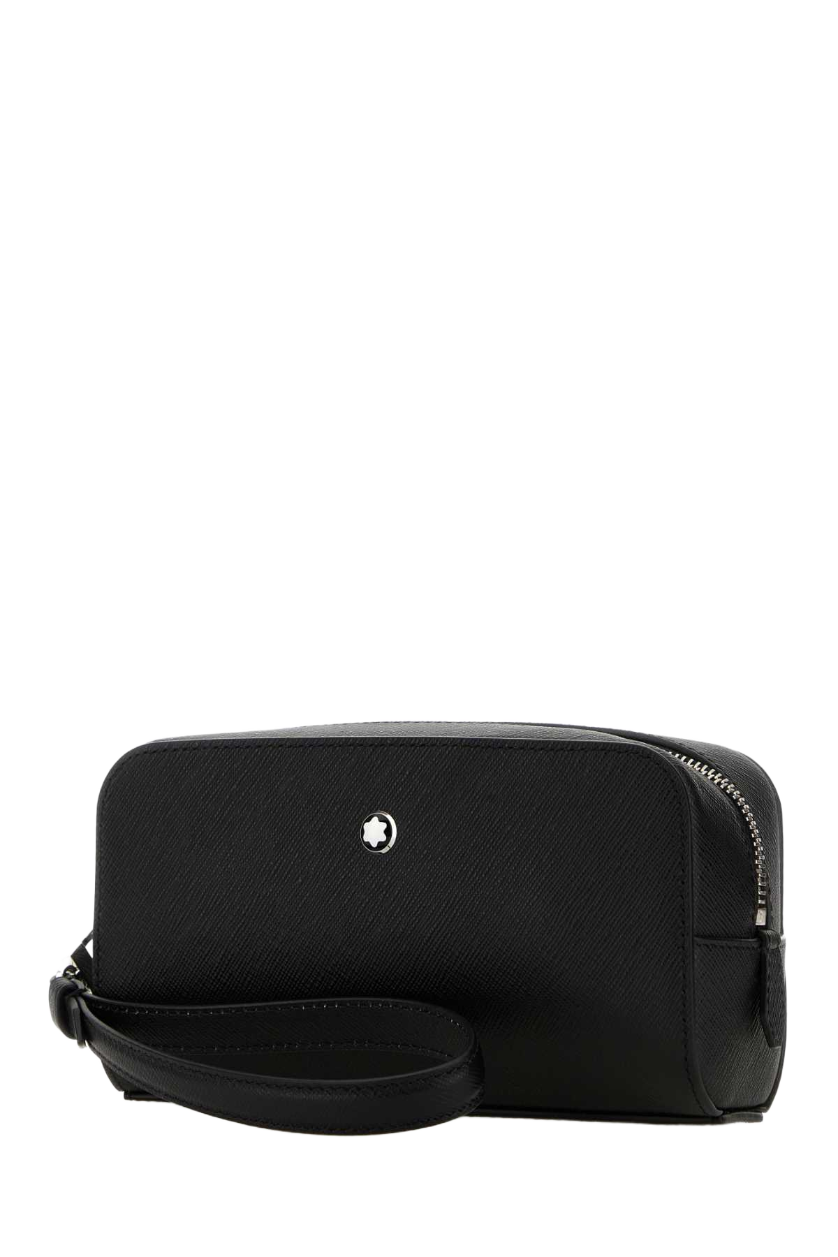 Black Leather Clutch 000