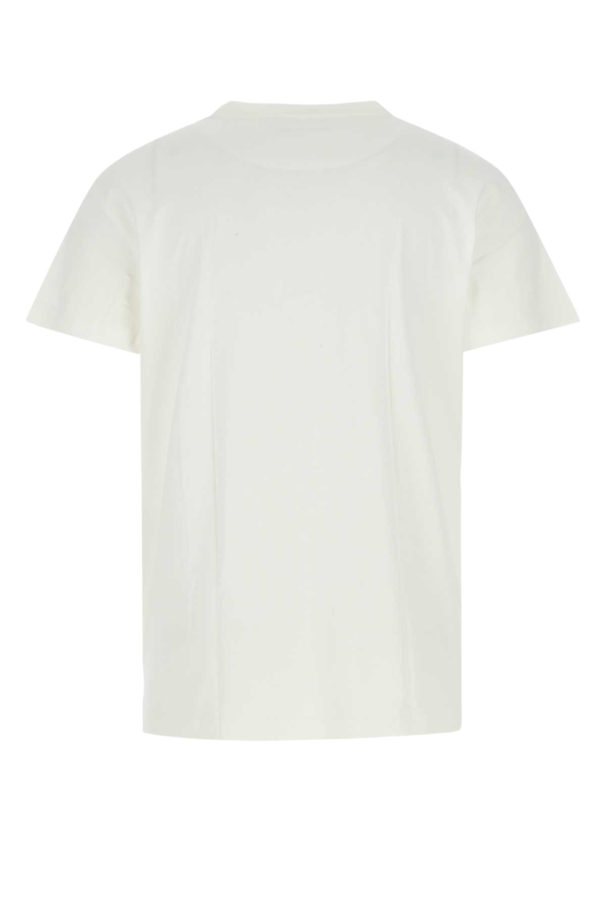 White Cotton T-Shirt Set 100 Cotone