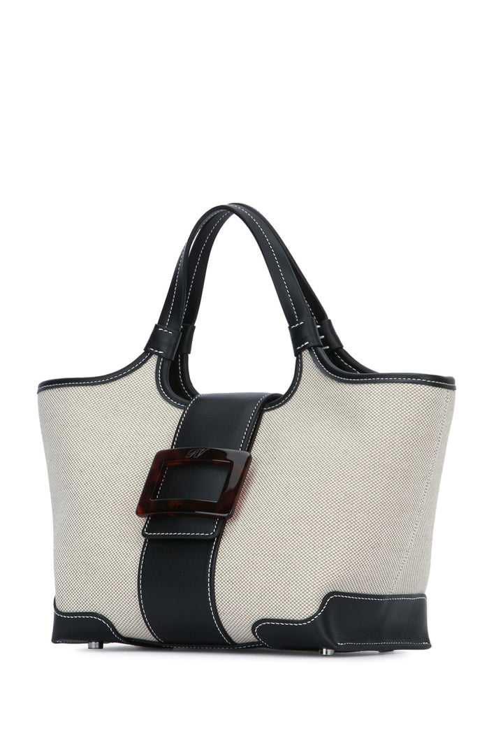 Belle Vivier Turtle Shopping Mini C415(daino)+b999(nero) Borse A Mano