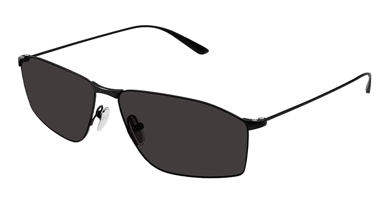 Bb0413s-001 - Black Metal Sunglasses