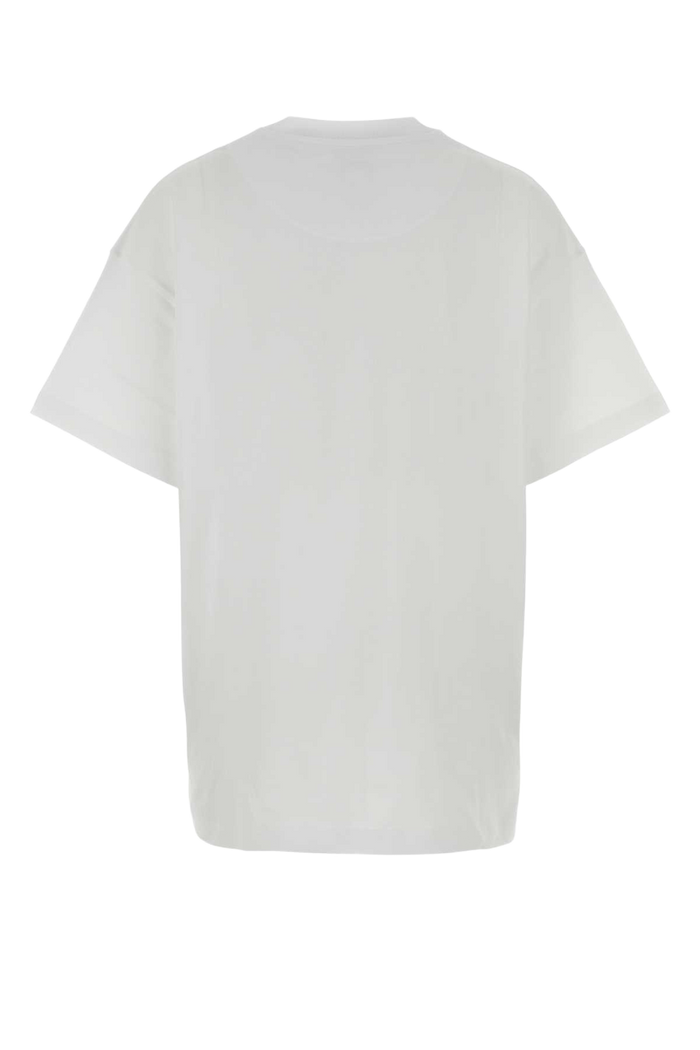 White Cotton Oversize T-Shirt Exterior