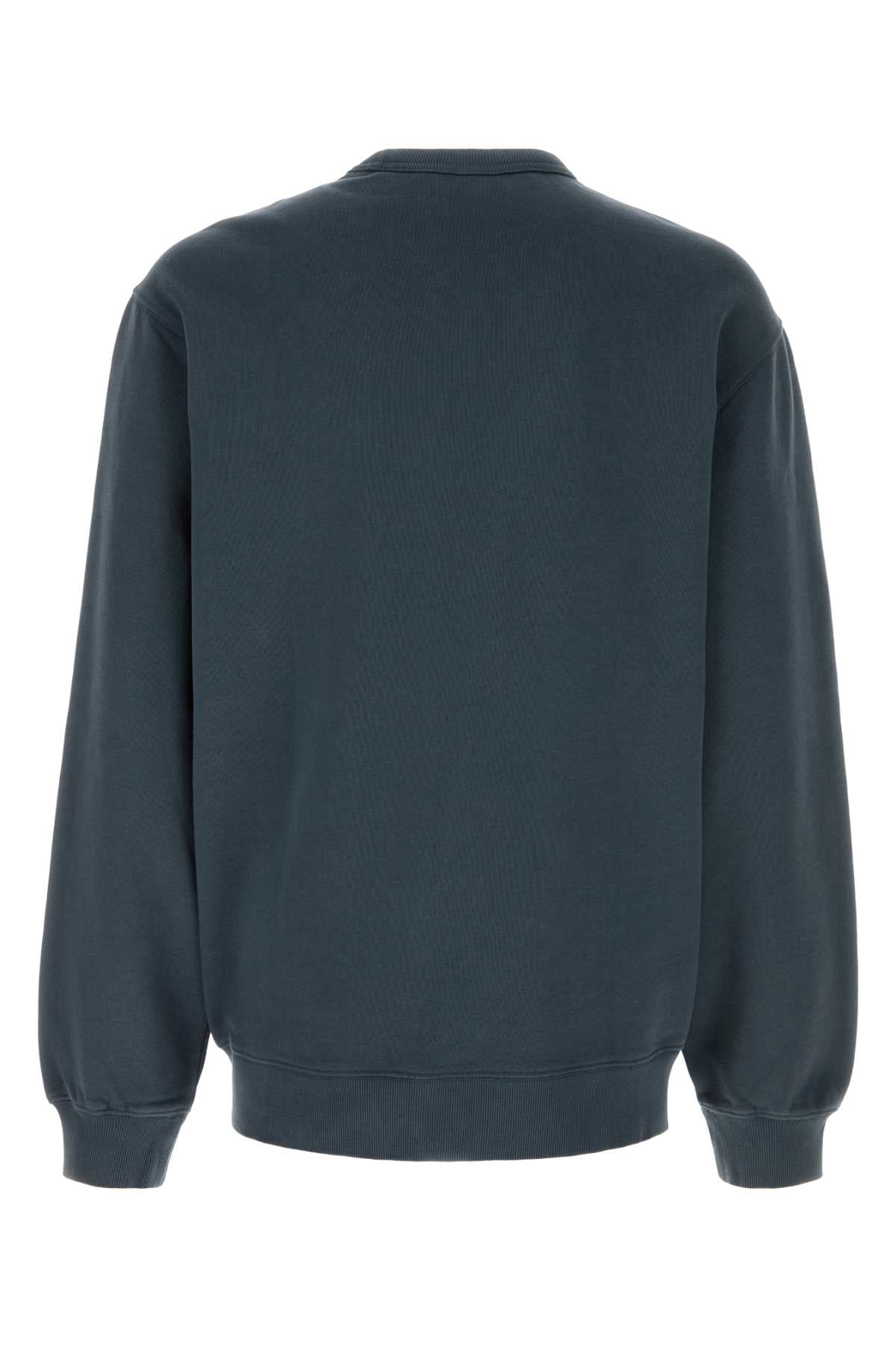 Blue Cotton Faded Pond Corps Sweat Exterior: Felpe