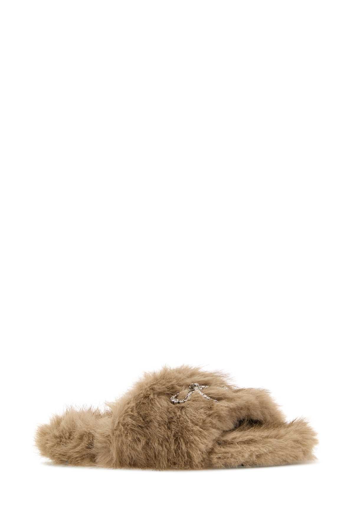 Cam/slv/crystal Strs T Polyester Slippers