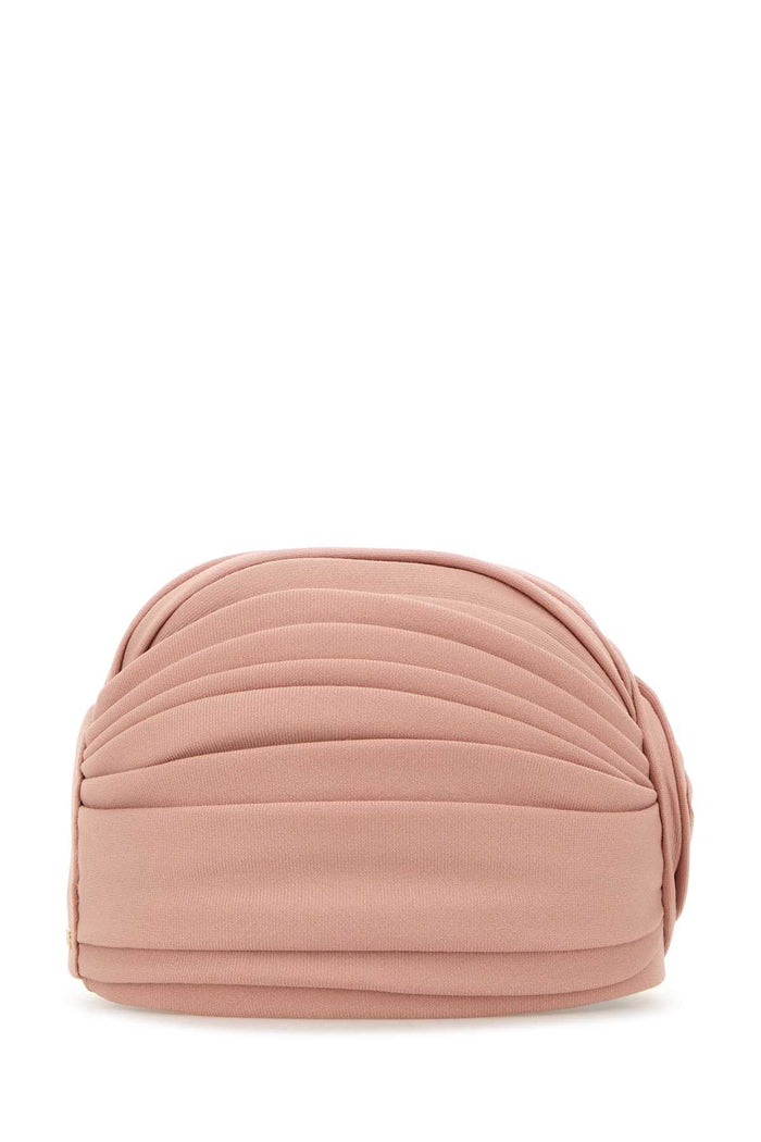Pink Wool Turban Rosemistoro Cappelli E Fasce Per Capelli