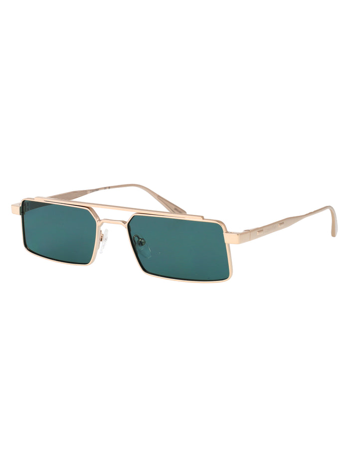 Ck24111s Light Gold Metal Sunglasses
