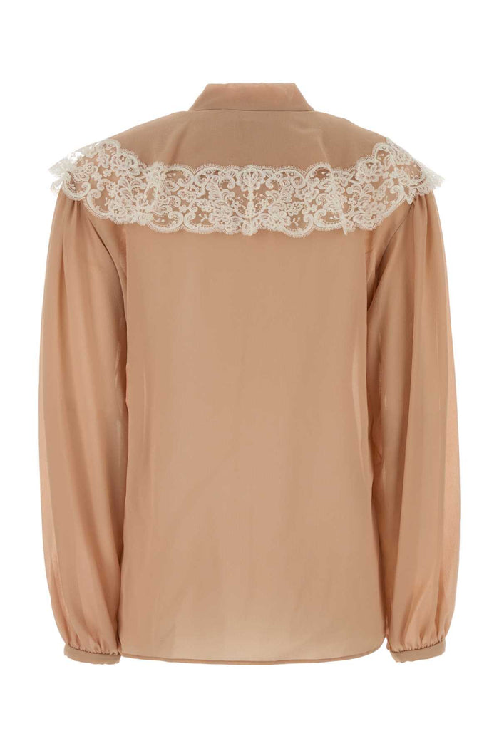 Biscuitpink Exterior: Silk Camicie