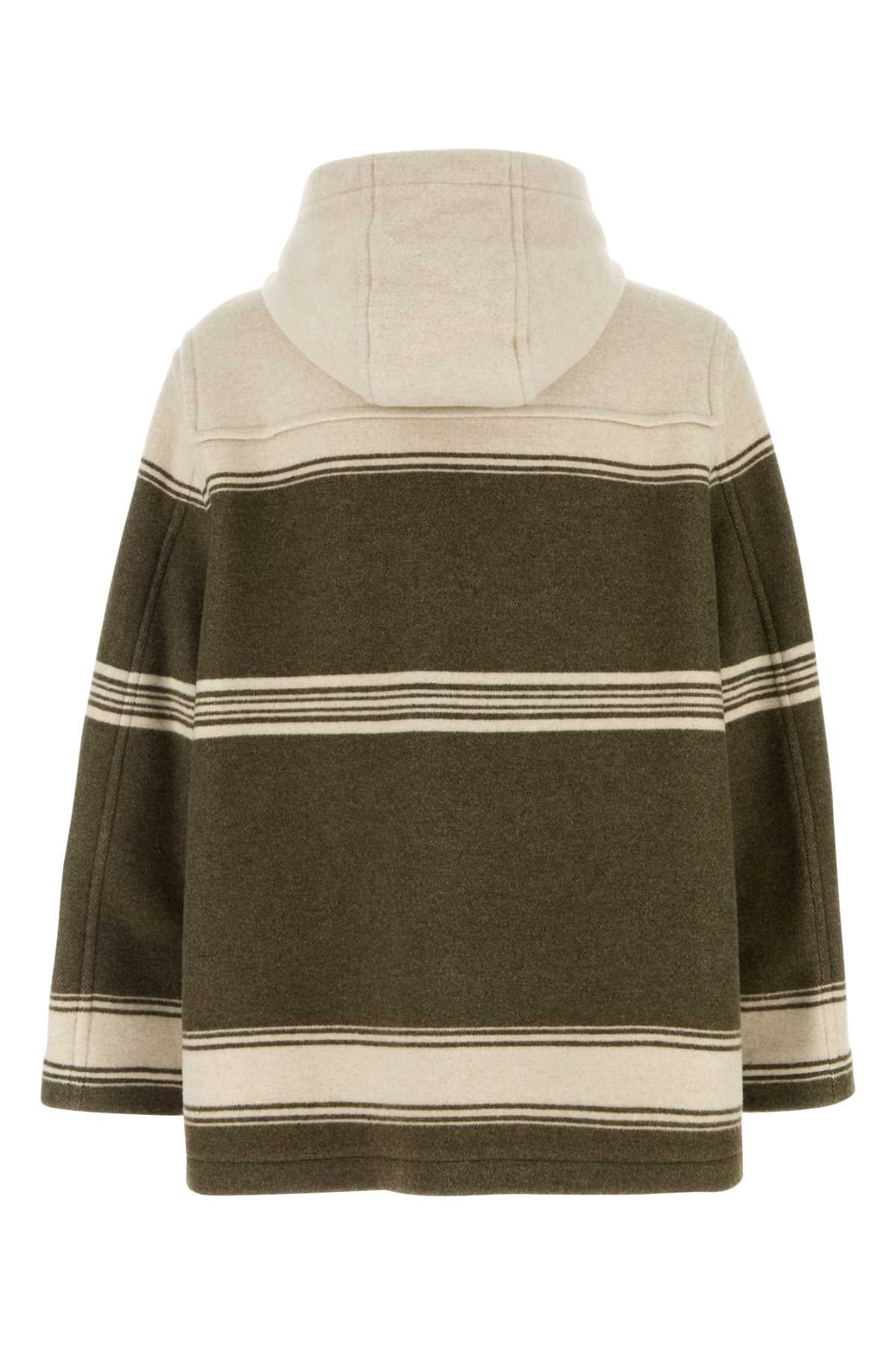 Embroidered Wool Blend Harrogate Montgomery Scoutgreenipstrpe Cotton Polyamide (nylon) Cappotti