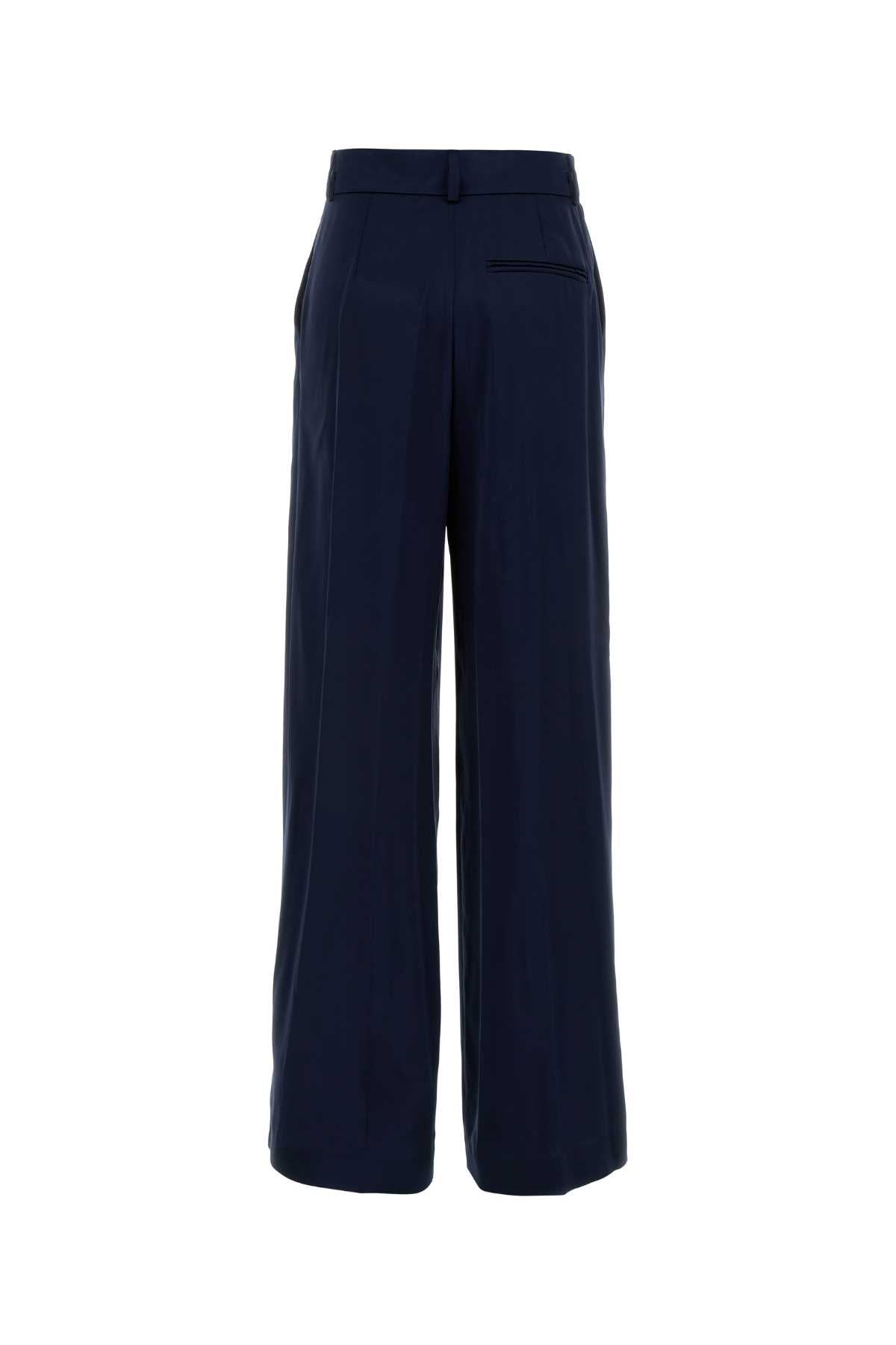 A03011627 0290 Blu Exterior: Viscose Pantaloni