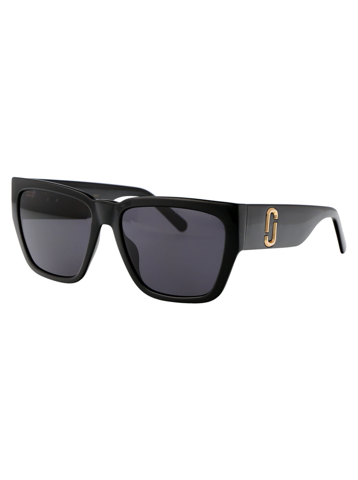 Marc 646-S 807 Black Acetate Sunglasses