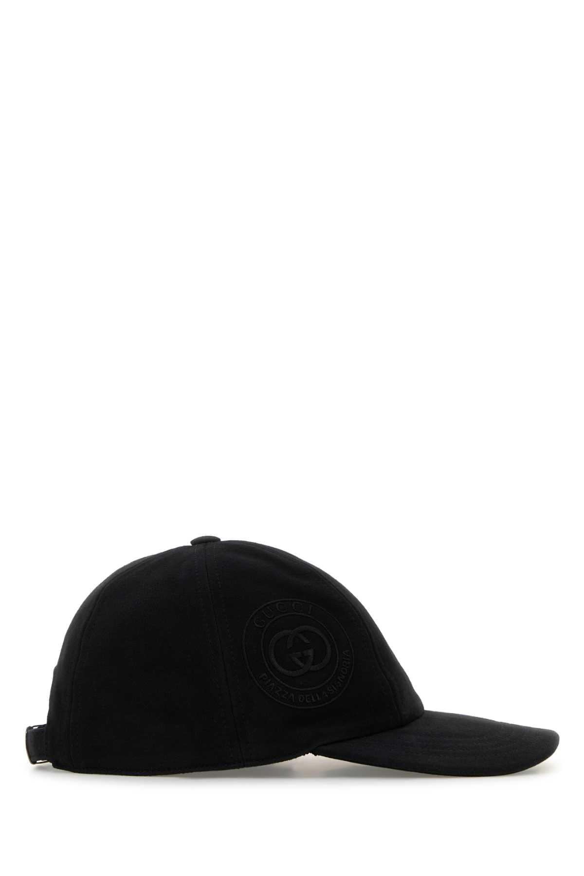 Blackblackblack Cotton-polyester Cappelli