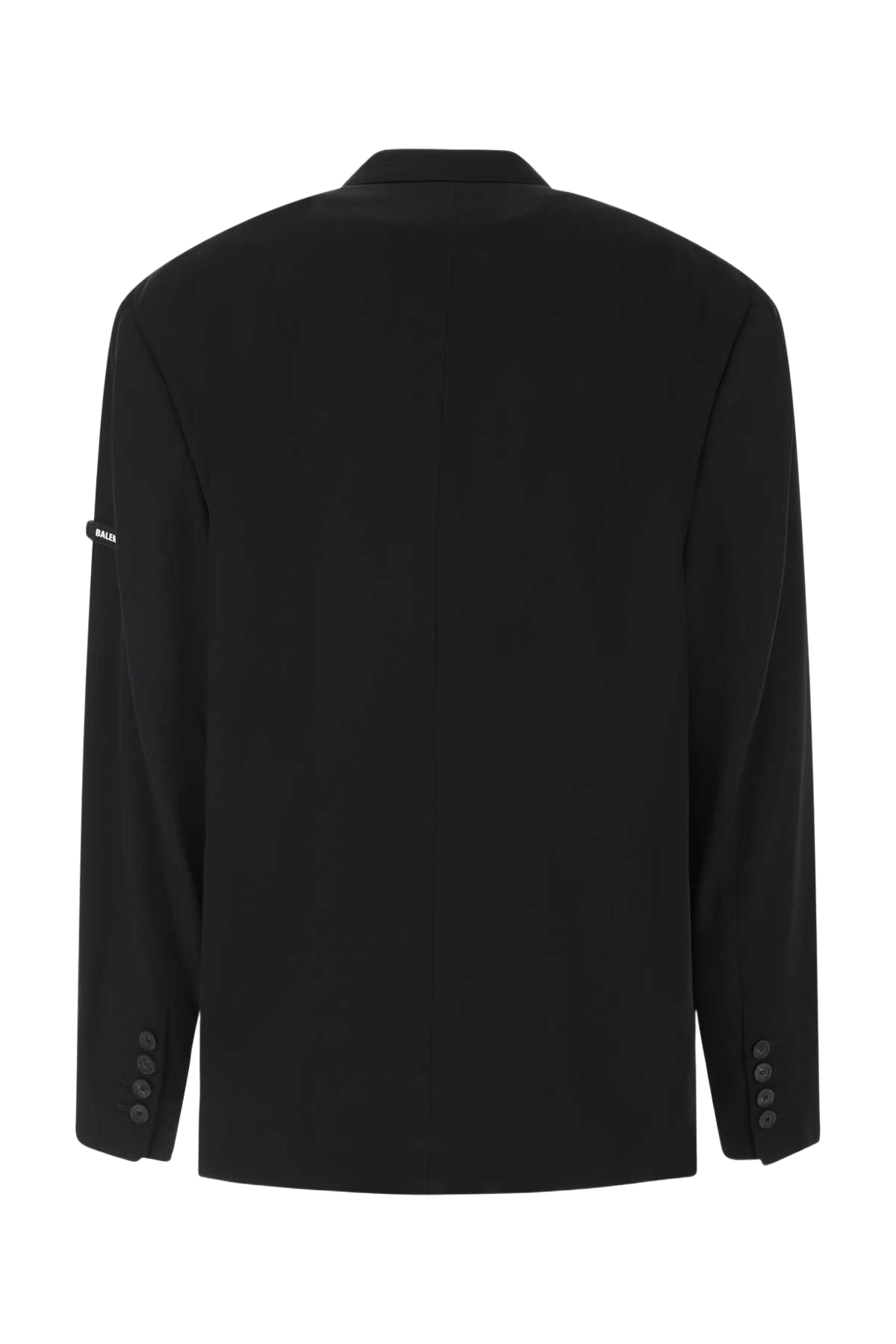 Black Viscose Blazer 1000 T F Cupro Fp Cotton Giacche E Gilet