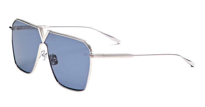 V-Goldshield - Silver Titanium Sunglasses