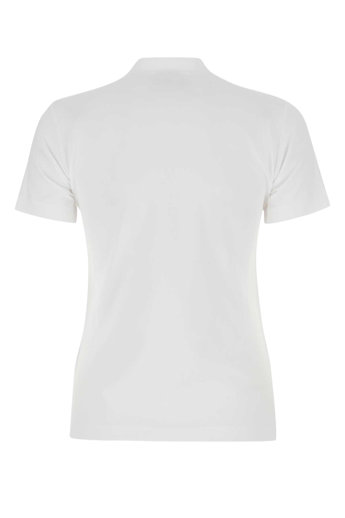 White Cotton T-Shirt Exterior