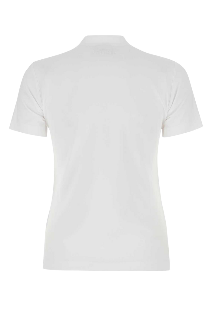 White Cotton T-Shirt Exterior