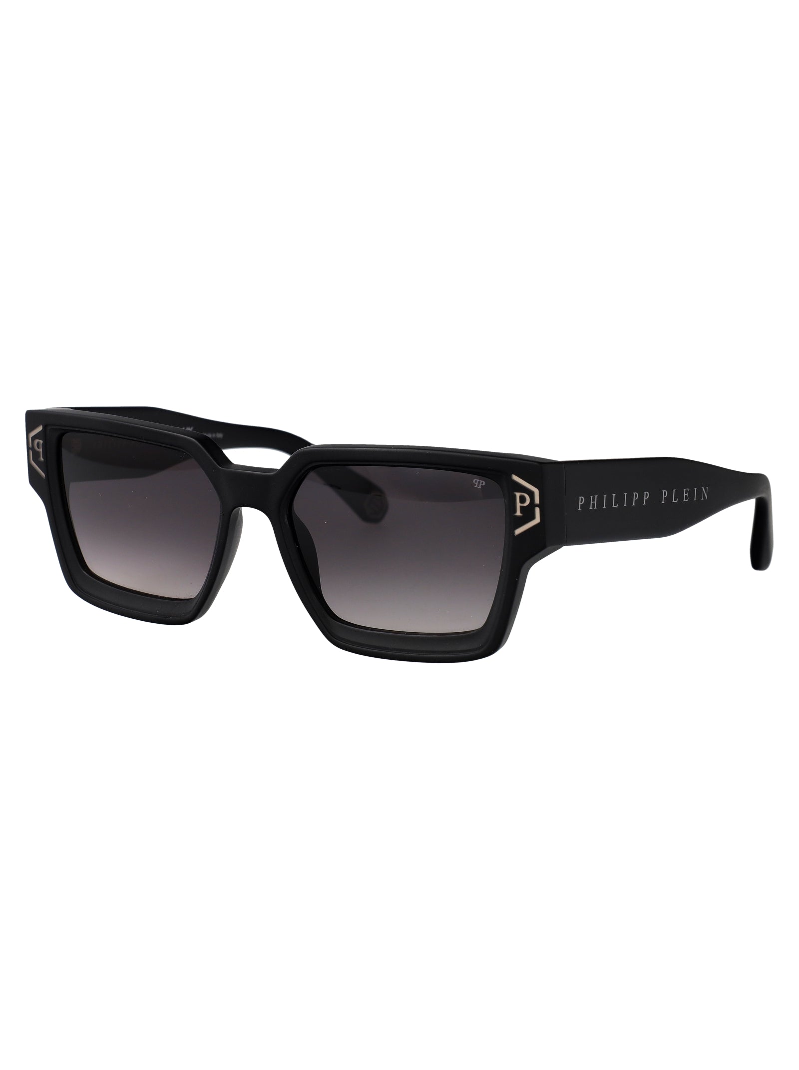 Spp005v 0703 Nero Sabbiato/opaco Acetate Sunglasses