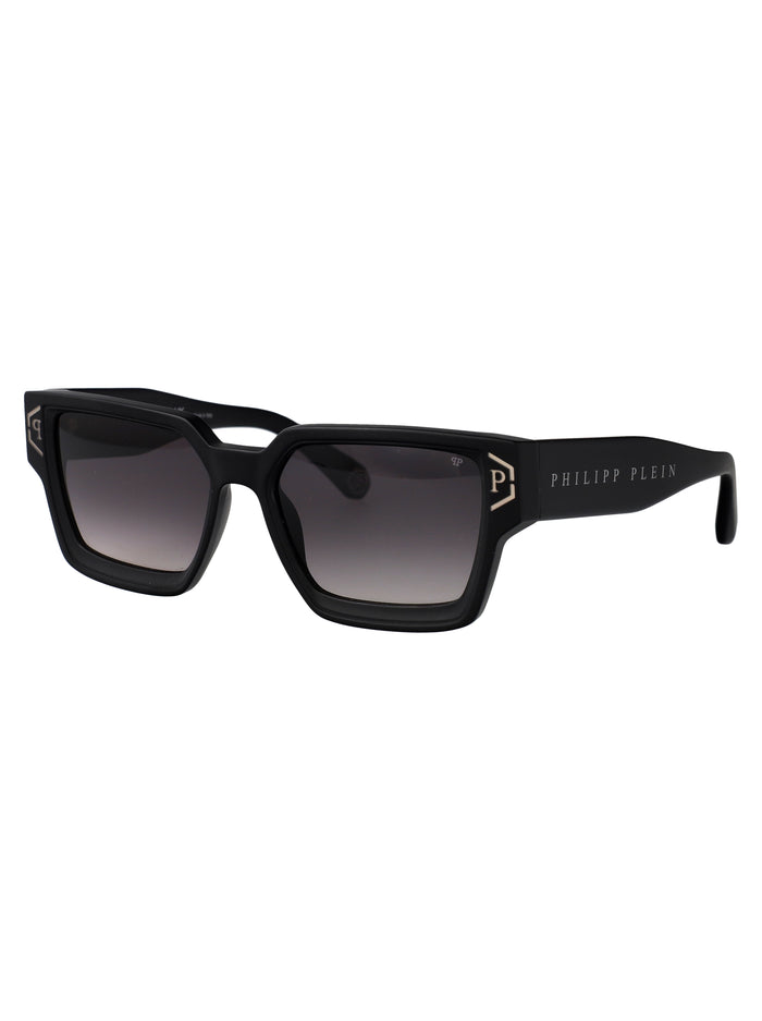 Spp005v 0703 Nero Sabbiato/opaco Acetate Sunglasses
