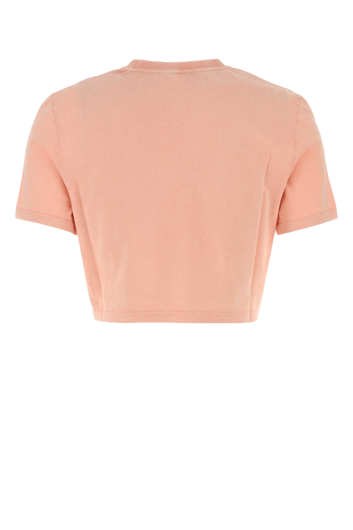 Pink Cotton T-Shirt Strawberry Exterior