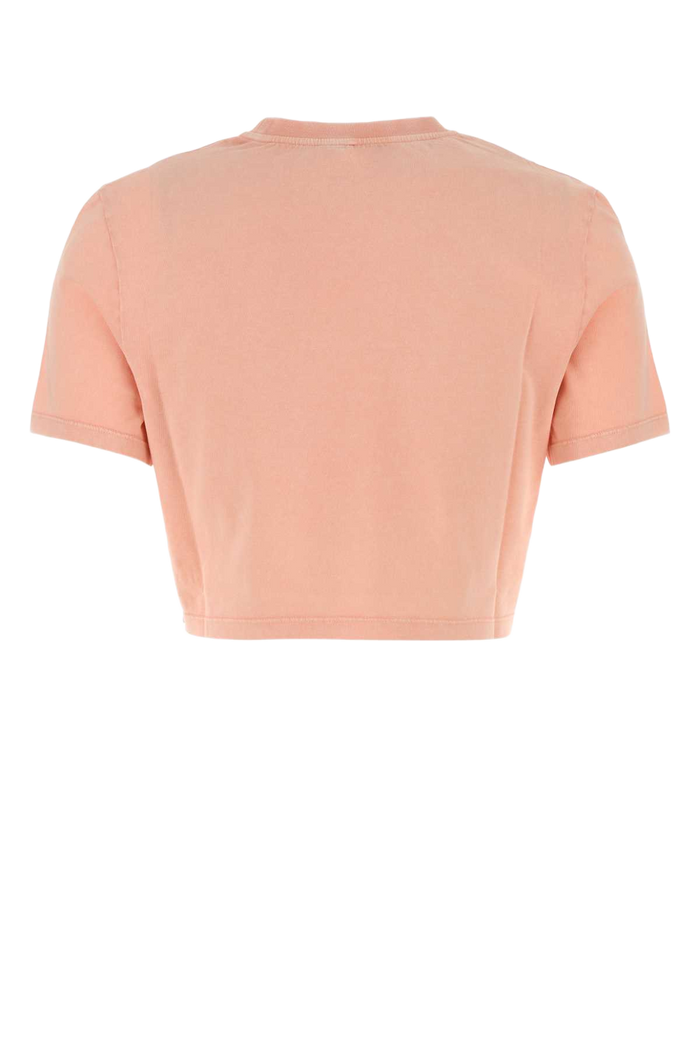 Pink Cotton T-Shirt Strawberry Exterior