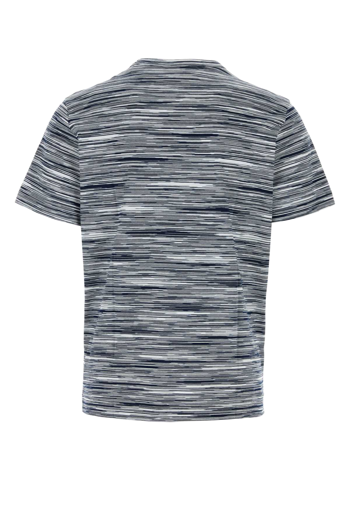 Embroidered Cotton T-Shirt F703i Exterior