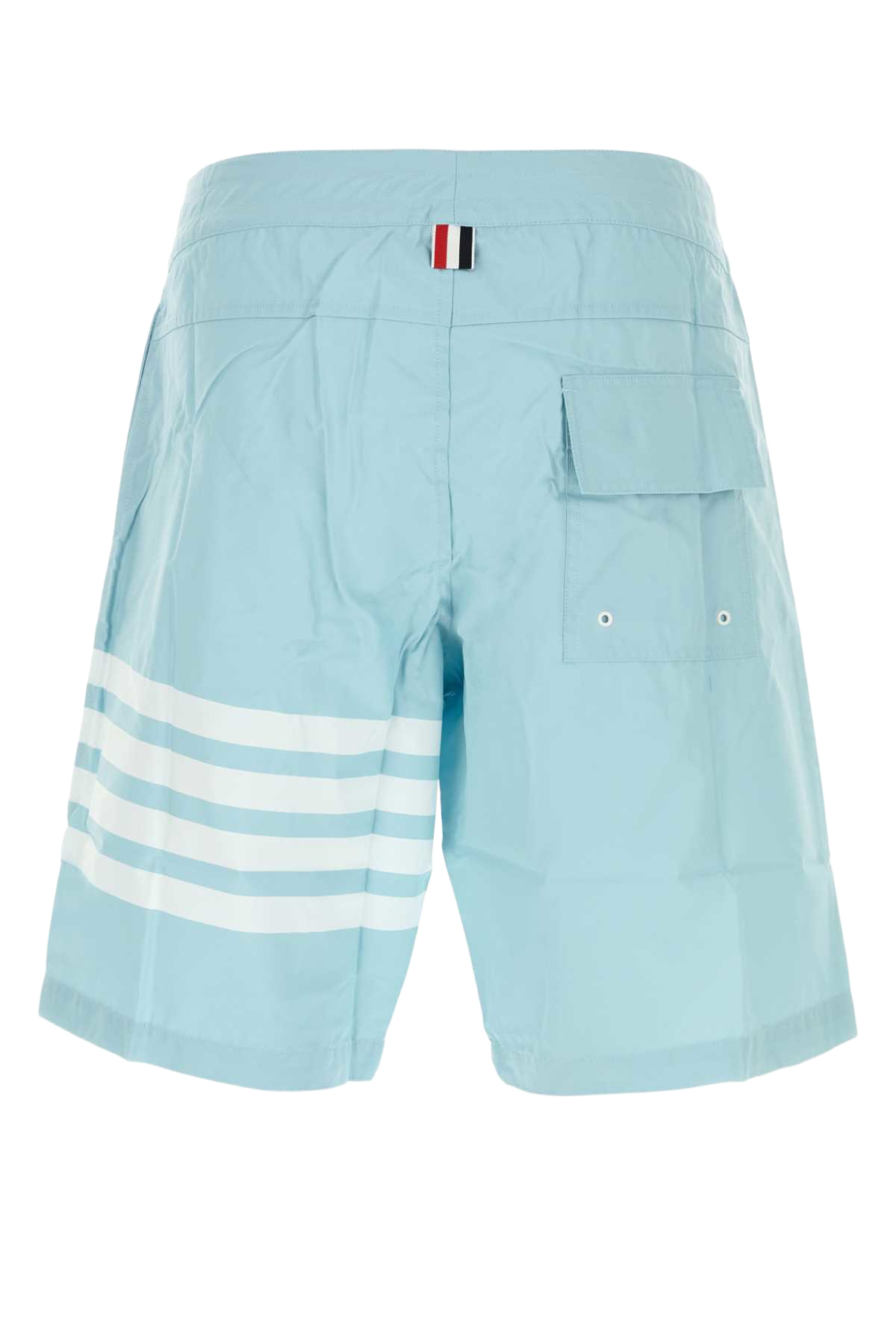 Light Blue Nylon Blend Swimming Shorts Mediumblue Costumi Da Bagno