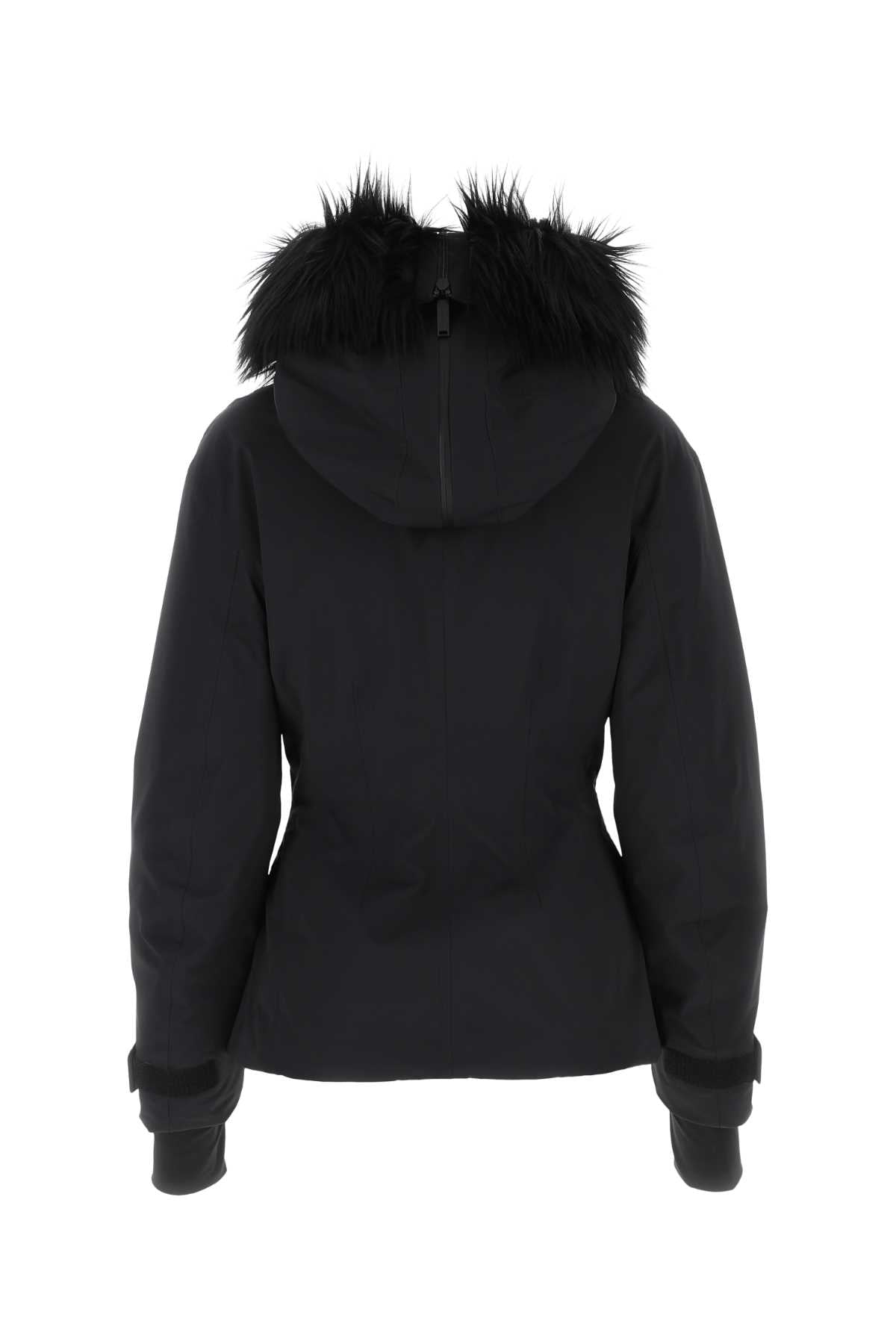 Black Re-Nylon Ski Jacket Nero Giubbini