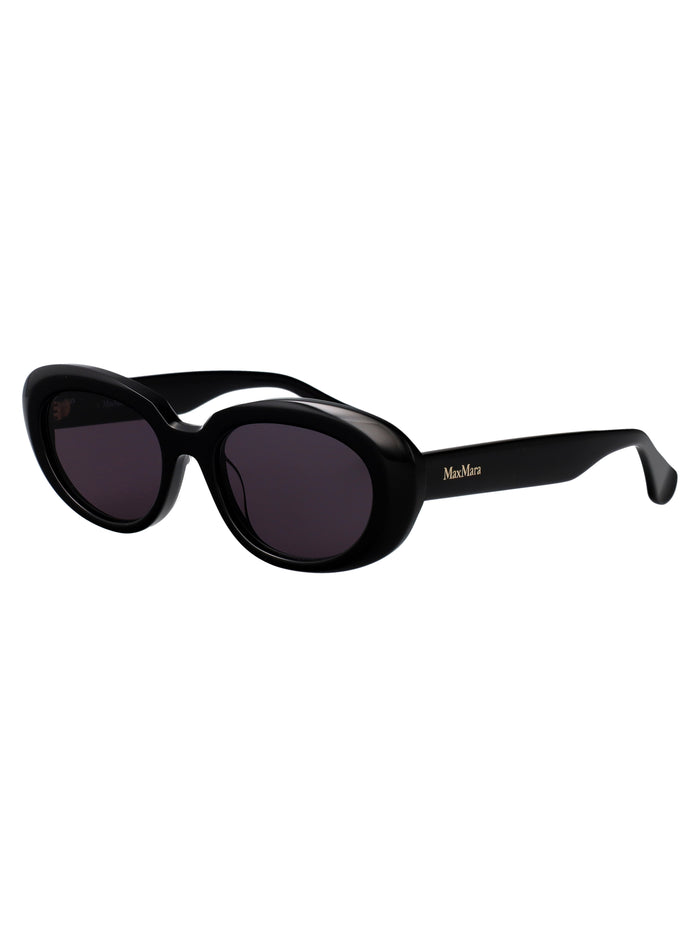 Mm0196 Nero Lucido / Fumo Acetate Sunglasses