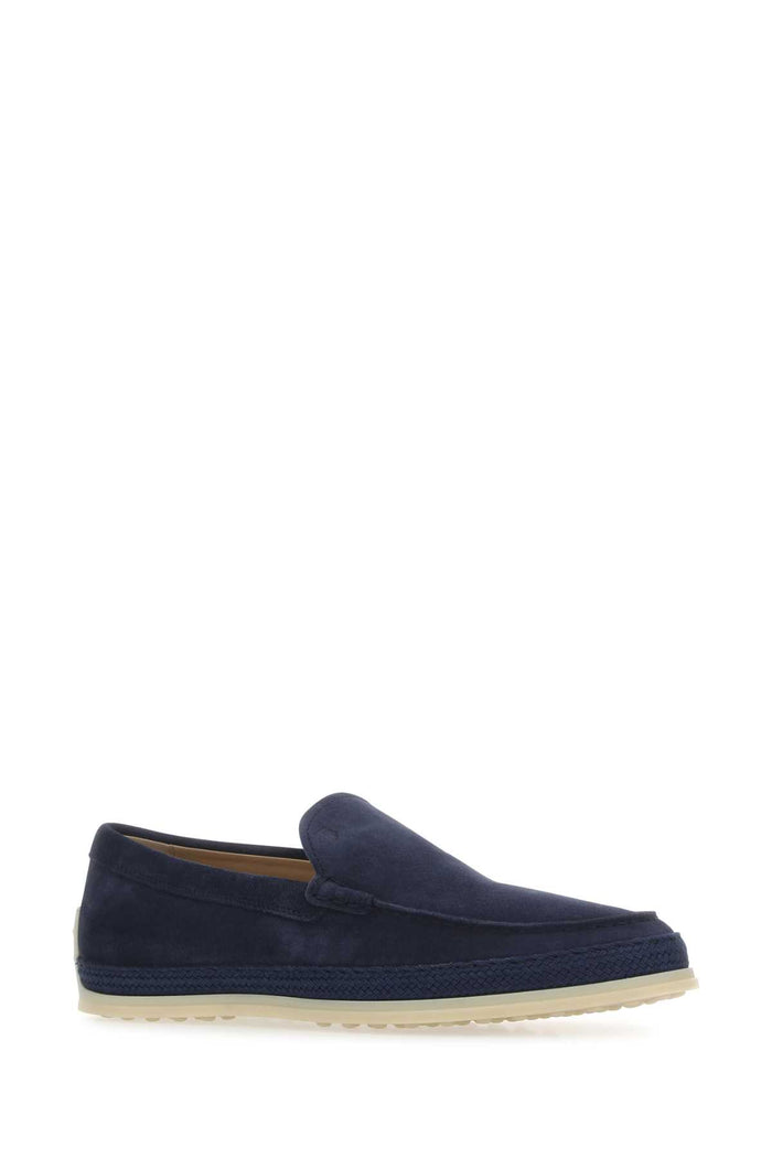 Blue Suede Loafers 9999 Mocassini