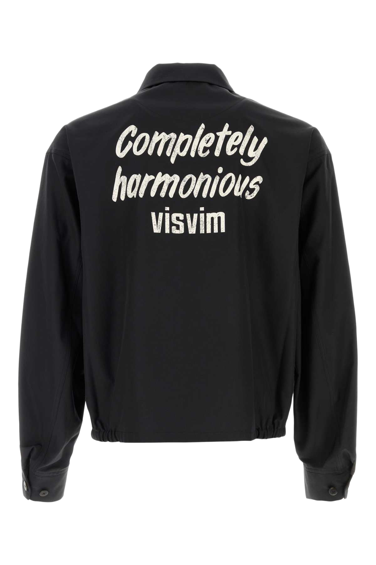 Black Jersey Somer Swing Shirt Exterior: Silk Wool Giubbini
