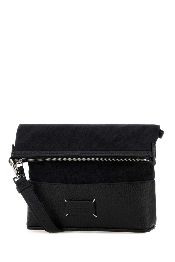 Black Canvas 5ac Clutch Borse A Mano