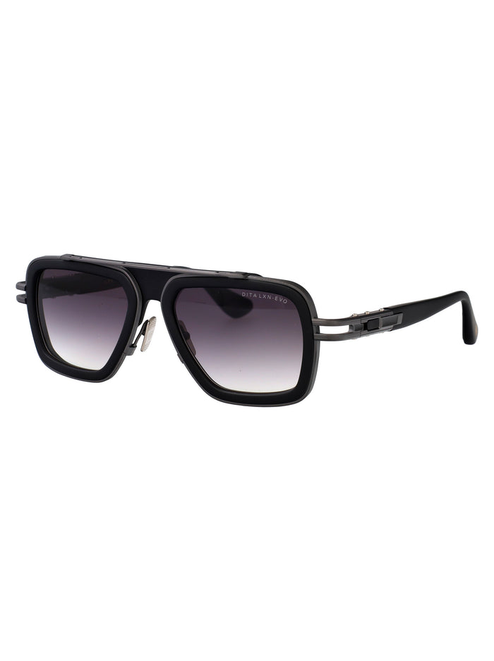 Lxn-Evo Matte Black - Iron Titanium Sunglasses