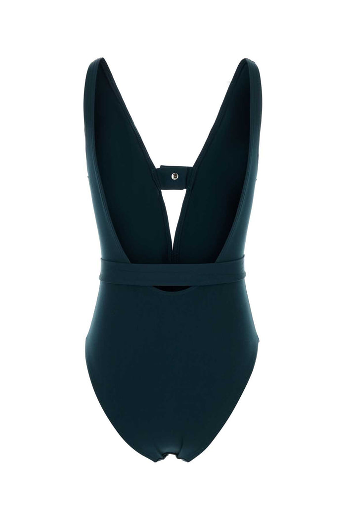 Petrol Blue Stretch Nylon Exception Swimsuit Ocean 26a Exterior: Elastane Costumi Da Bagno